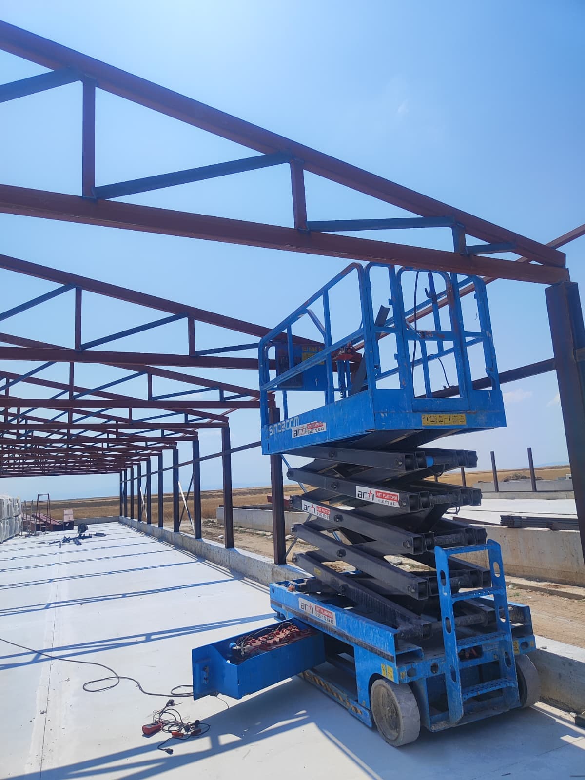 Şaşmaz Sanayi Sitesi saha çalışması